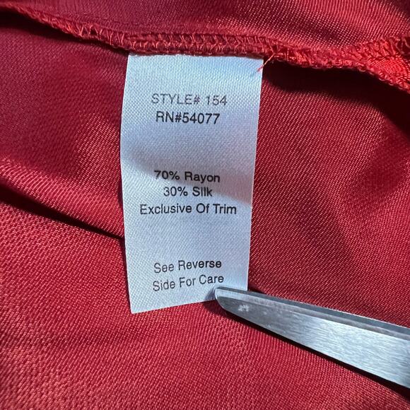 CAbi Crewneck Sleeveless Geometric Print Silk Blend Tunic Size M Style # 154 - Picture 12 of 12